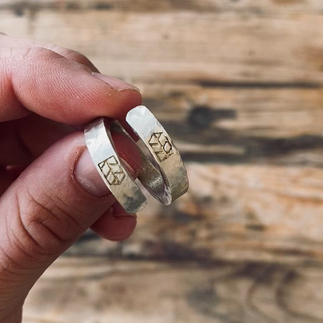 Bague Freedom - Hammered